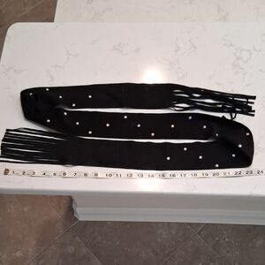 Joan Boyce Black Rhinestone Wrap.